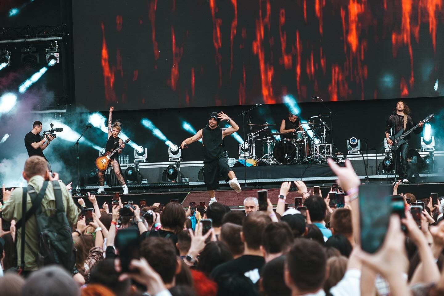 The Rasmus brings its music back to Kyiv, headlines Ukraine's largest festival amid Russian bombardment