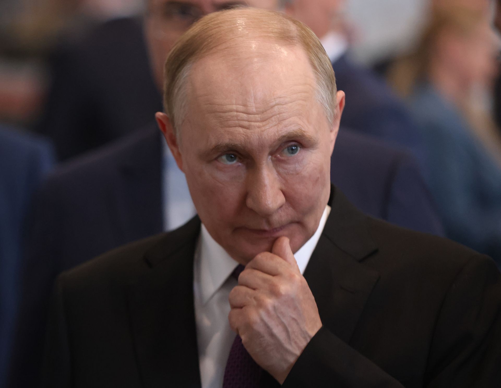 Russian President Vladimir Putin in Saint Petersburg, Russia, on June 27, 2025. 