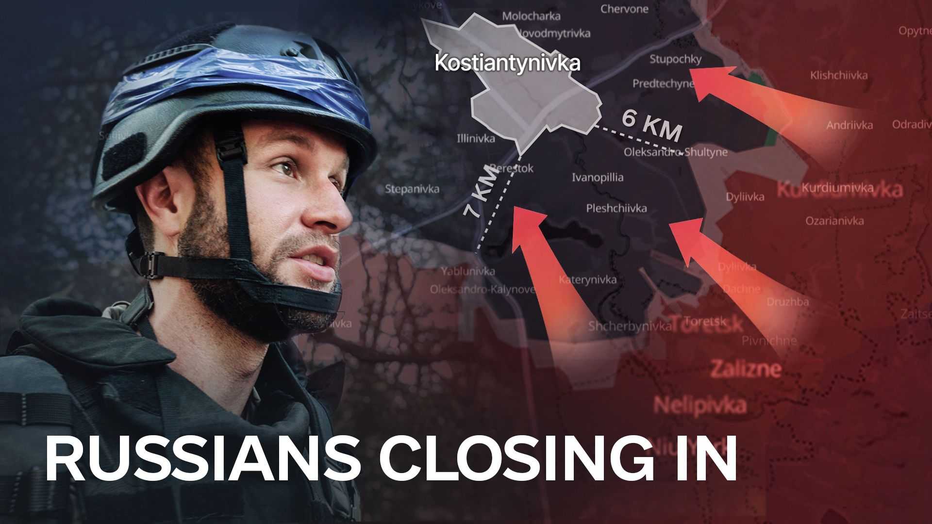 Inside the Battle of Kostiantynivka under drone-infested sky